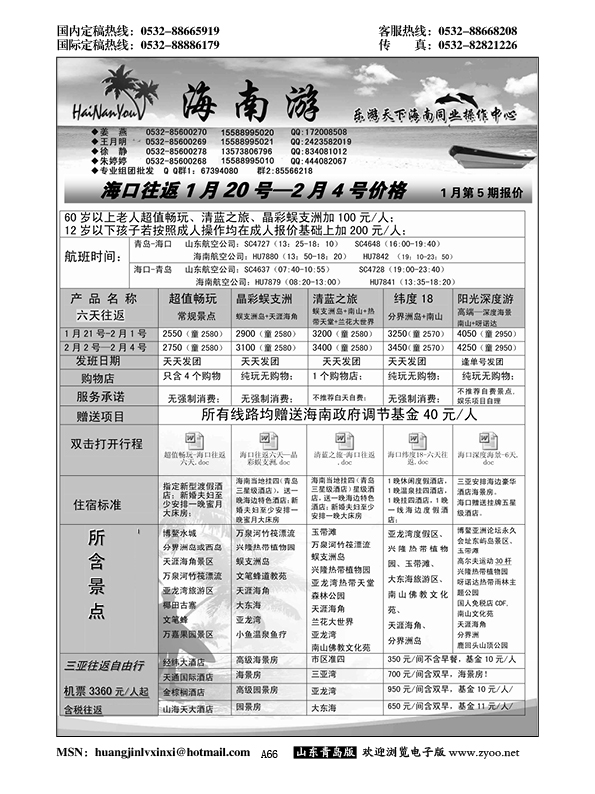 P66海南游