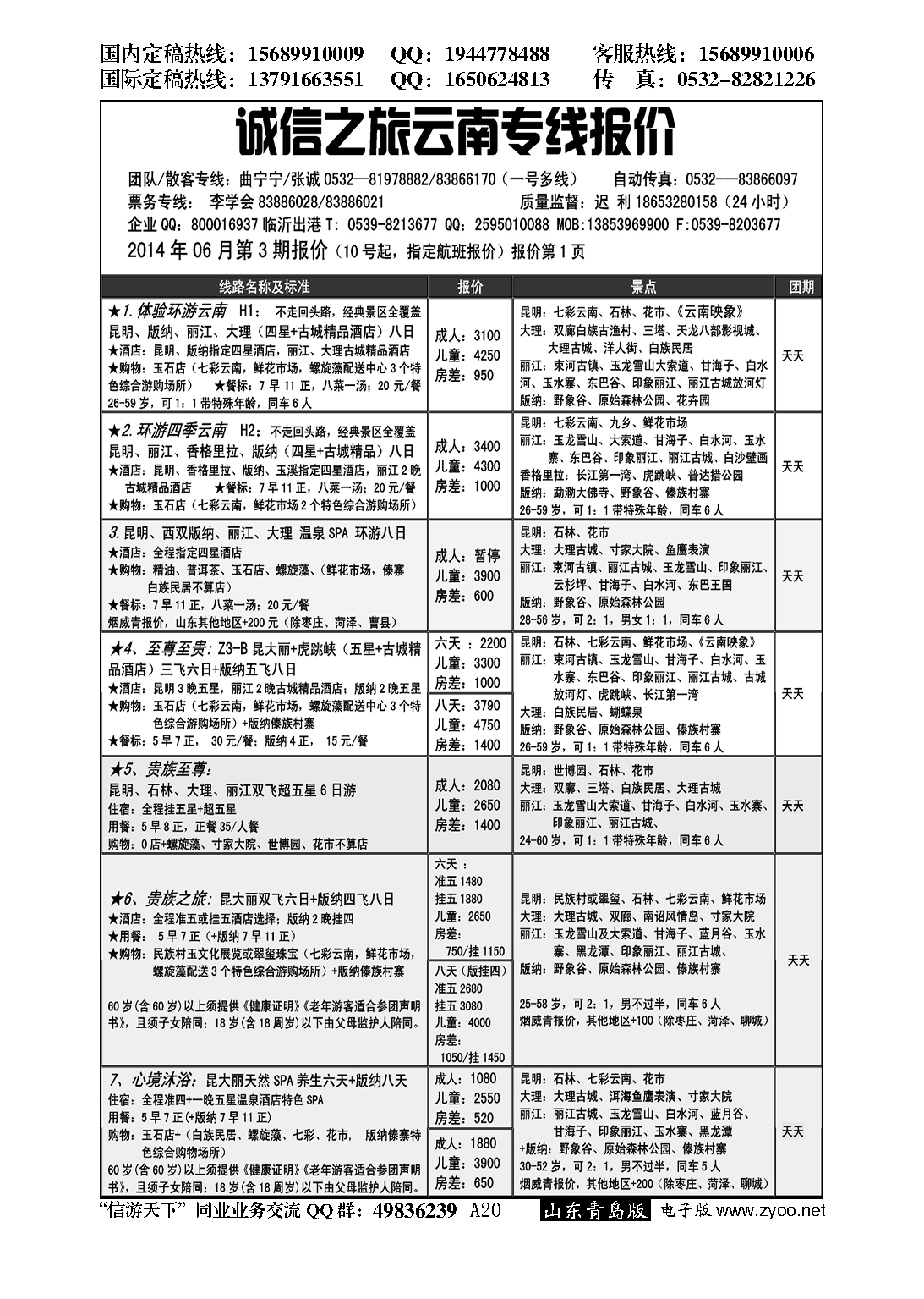 A黑020诚信之旅