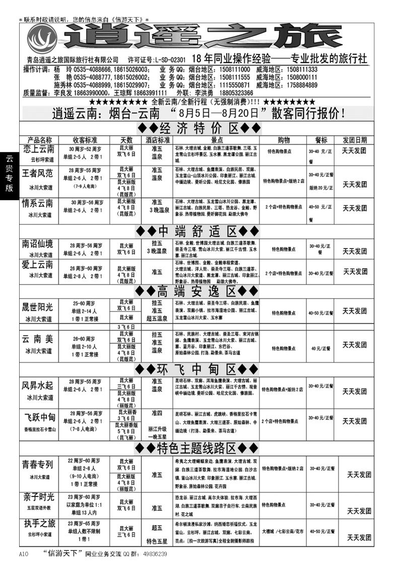 A黑010逍遥之旅