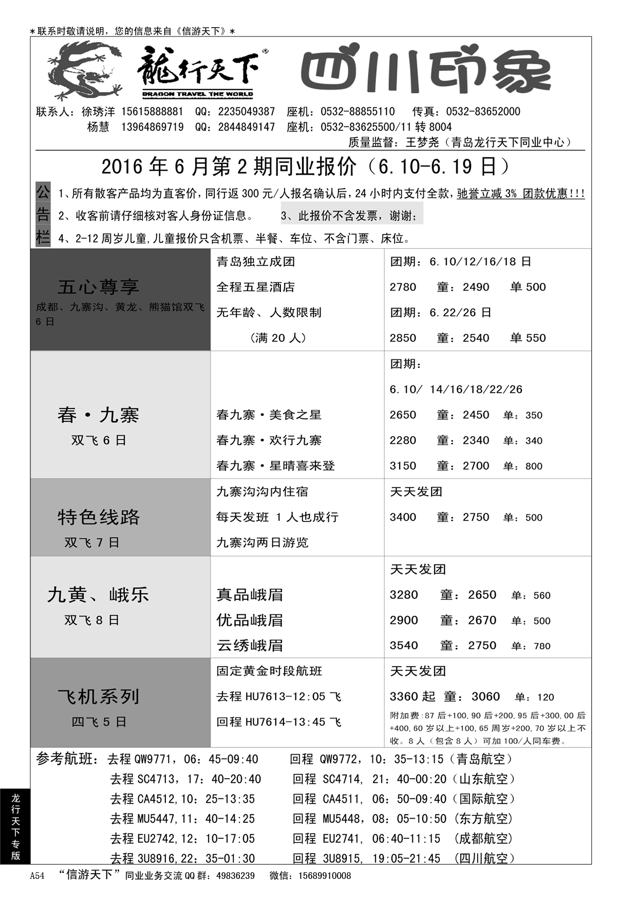 A黑054 龙行天下——四川印象