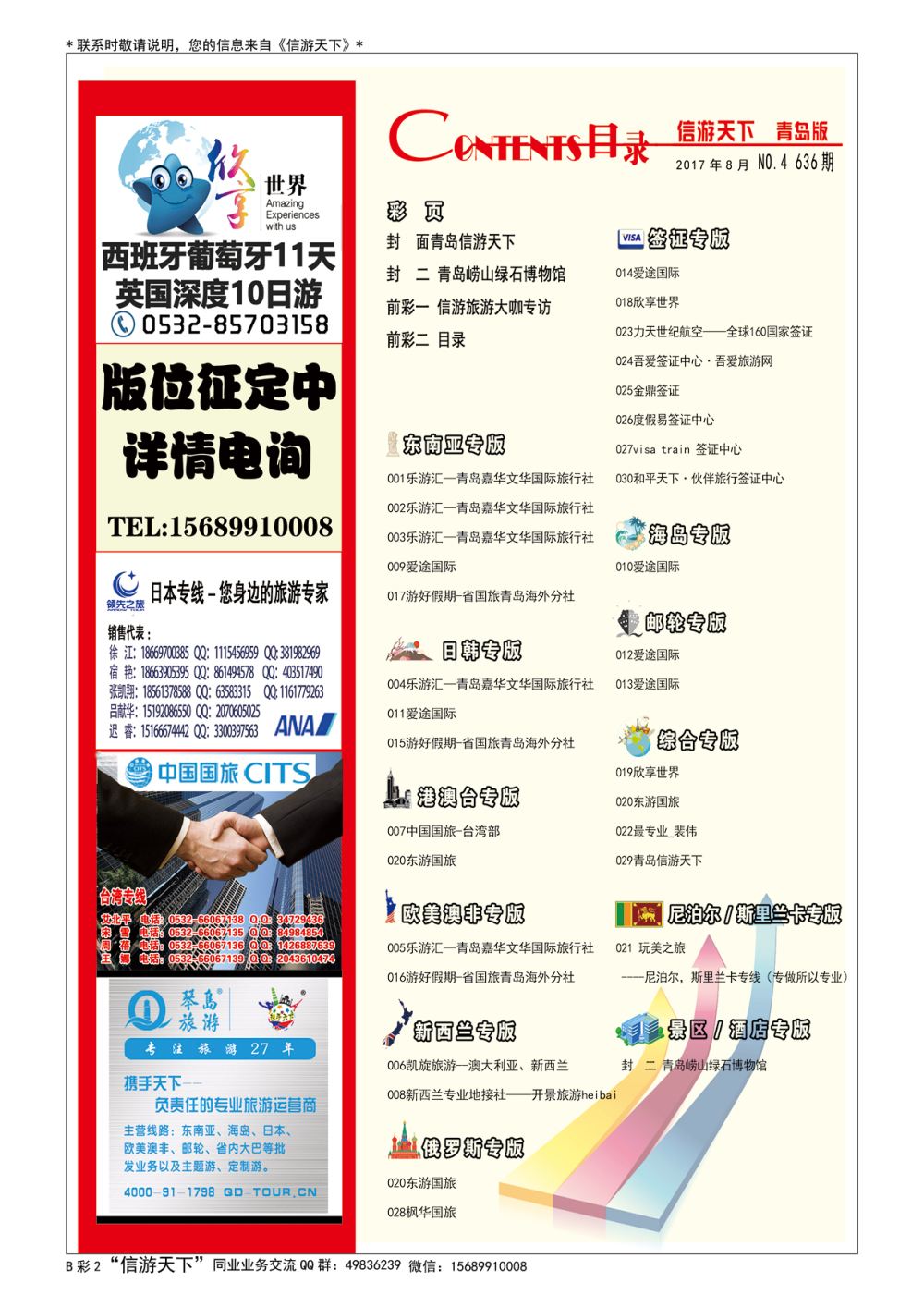 前彩二 目录