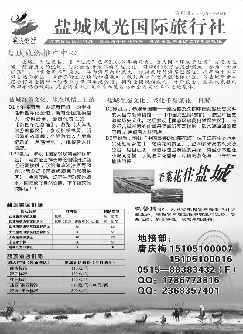 n44 盐城风光国际旅行社