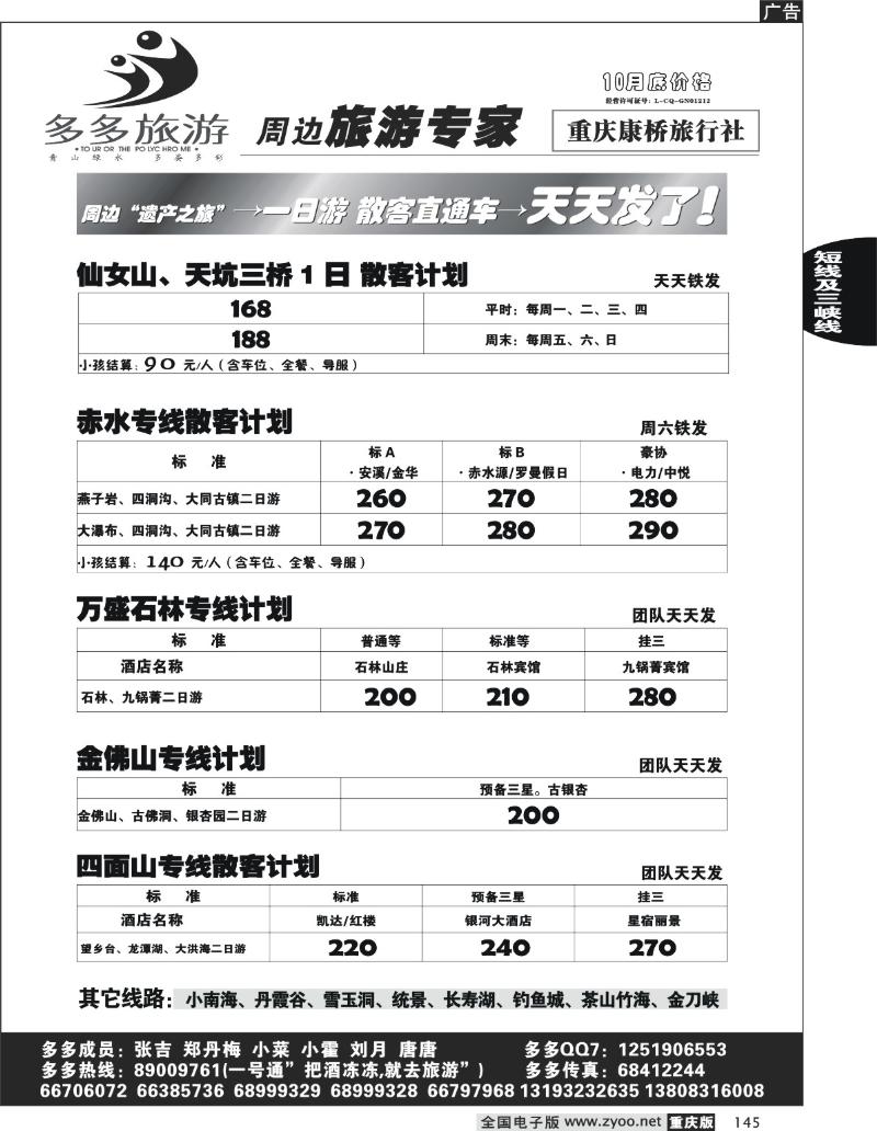 145  250期  多多