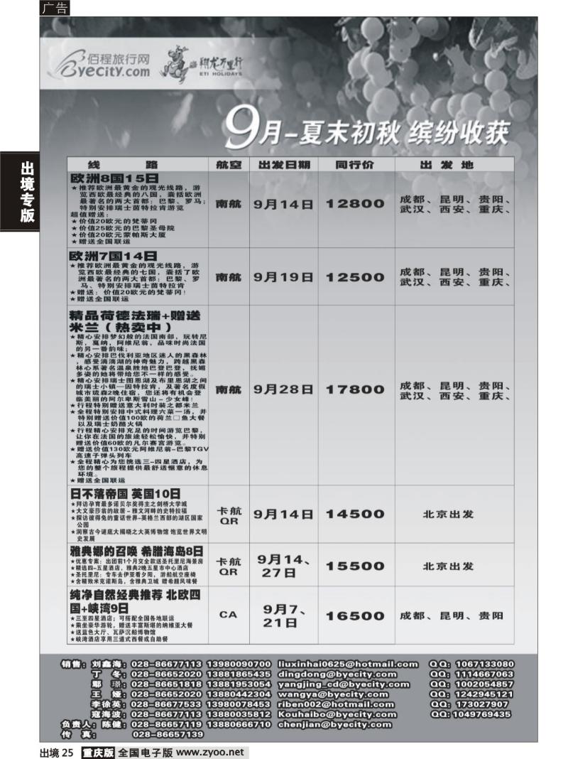 25  华远 欧洲