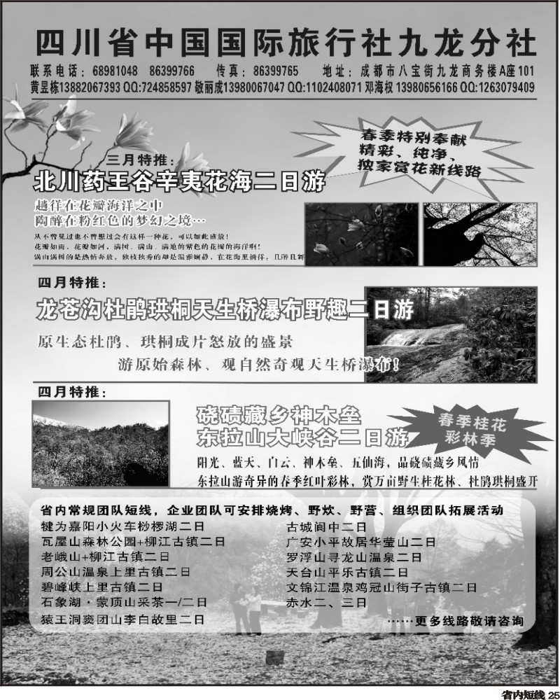 b25   省国旅九龙分社幸夷花