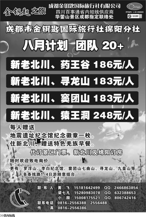 b30 绵阳金钥匙-周边短线.