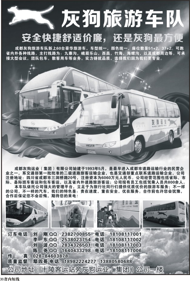 b36  灰狗旅游车队3