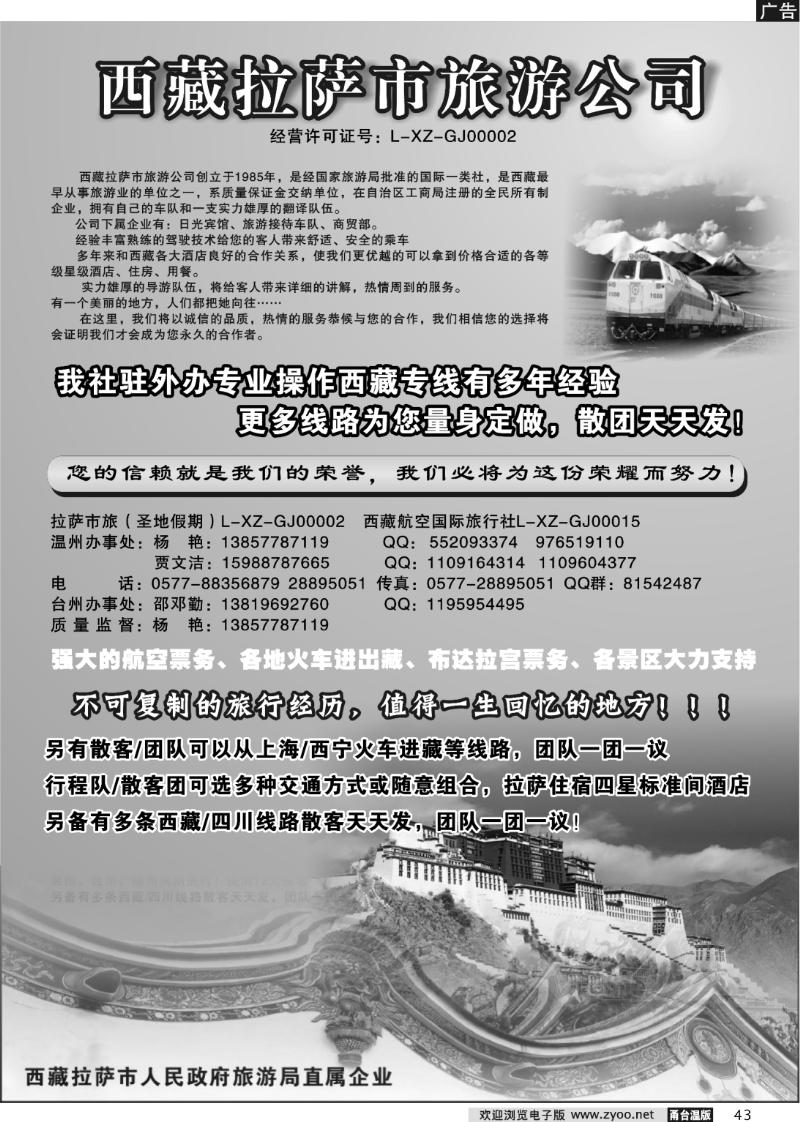43 西藏拉萨市旅游公司