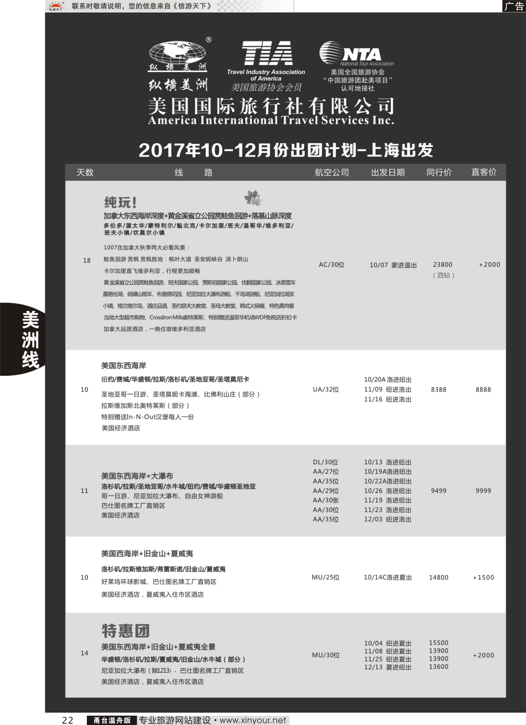 22纵横美洲