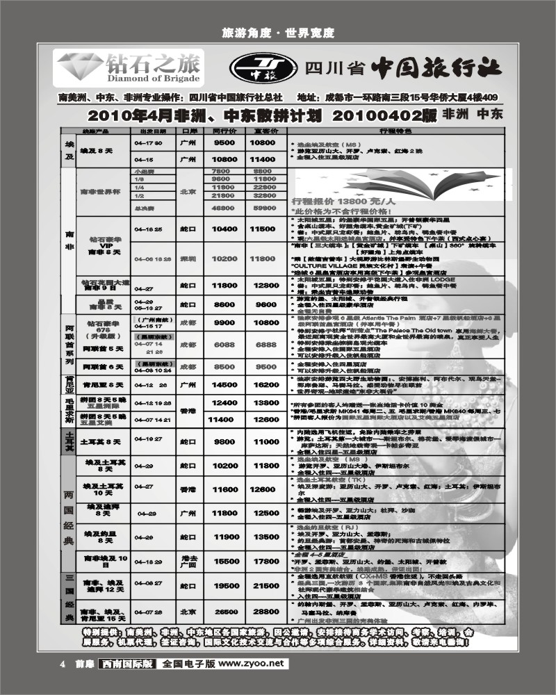 1前扉4 省中旅 钻石之旅 俄罗斯 印度 尼泊尔