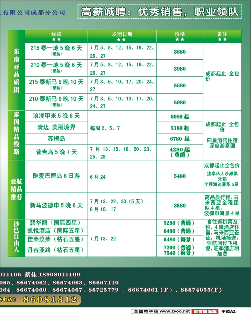 西南国际版中拉A2