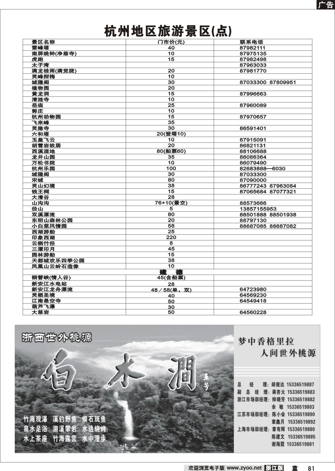 81  景区景点旅游信息广告