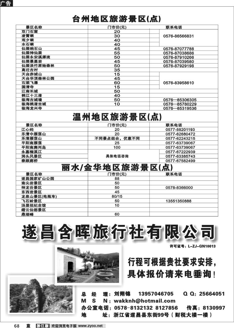68  景区景点旅游信息广告
