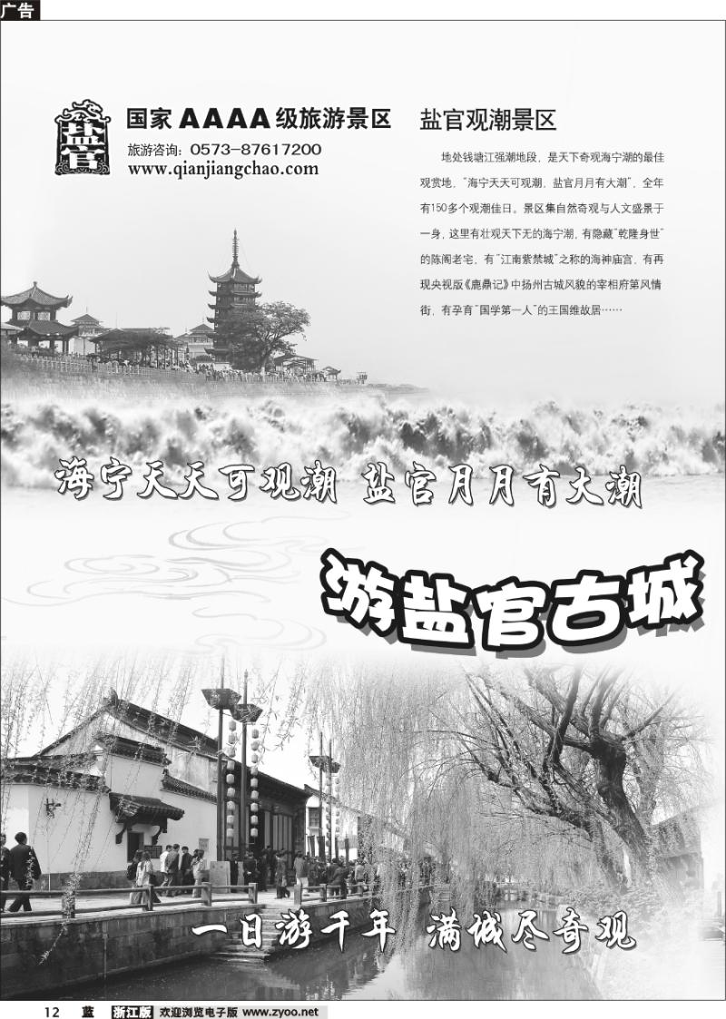 12 海宁中国皮革城--盐官观潮景区