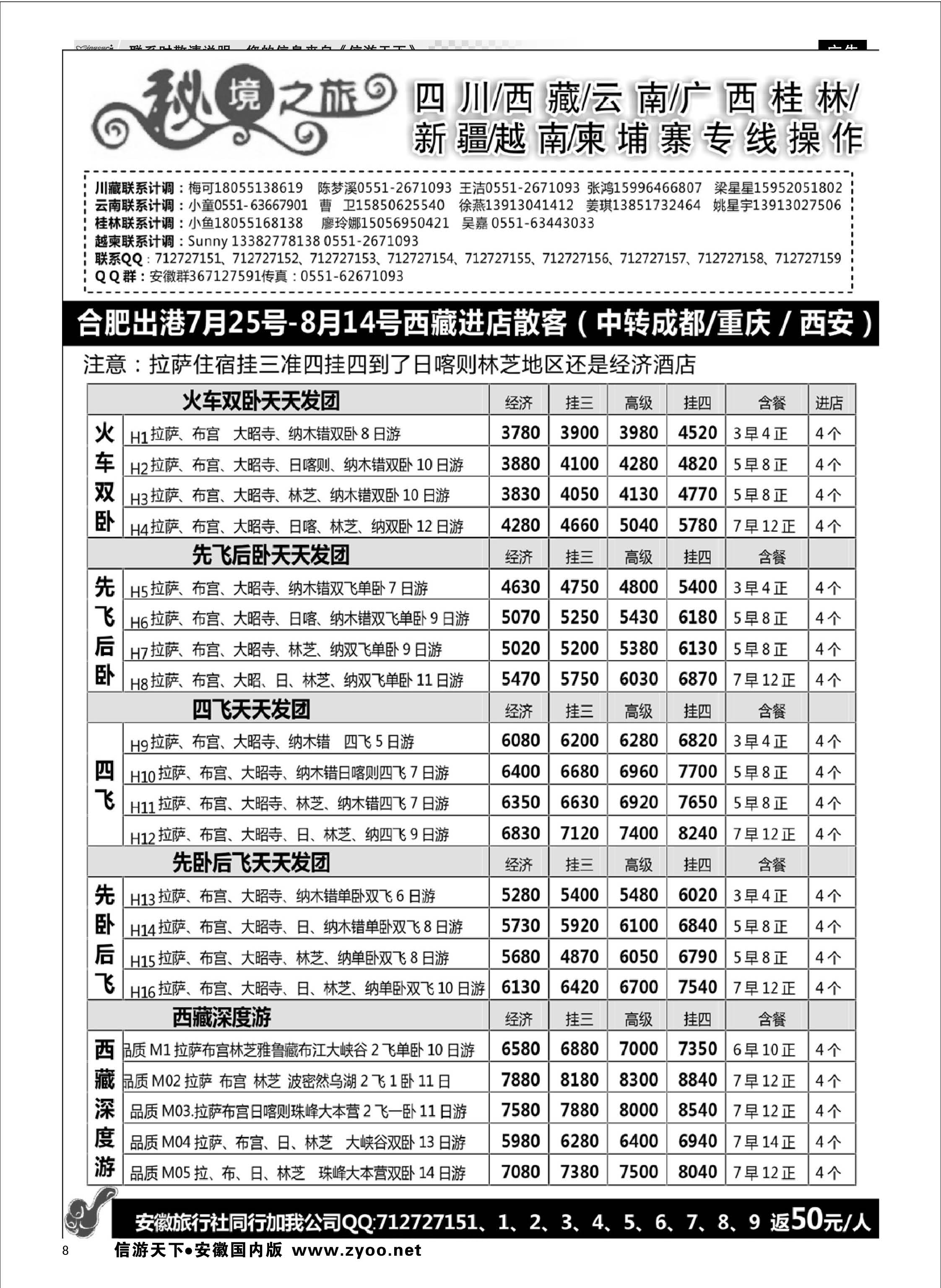8 秘境之旅-西藏05 秘境之旅专线 
