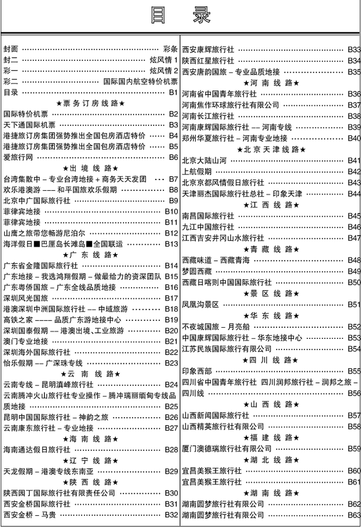 b1目录