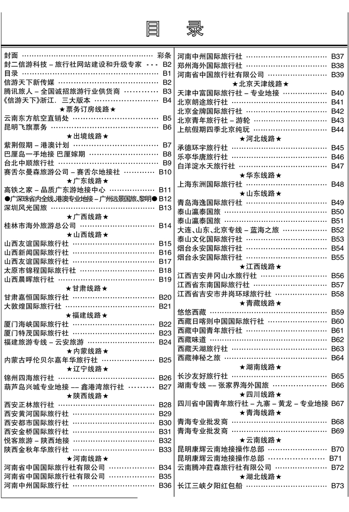 b1目录