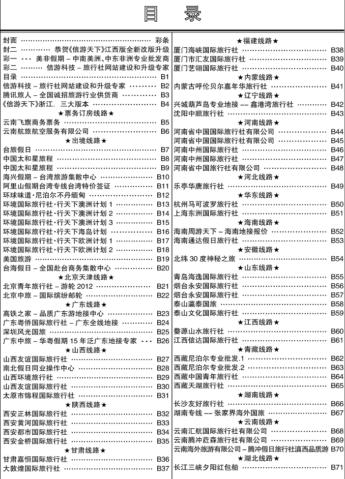 b1目录