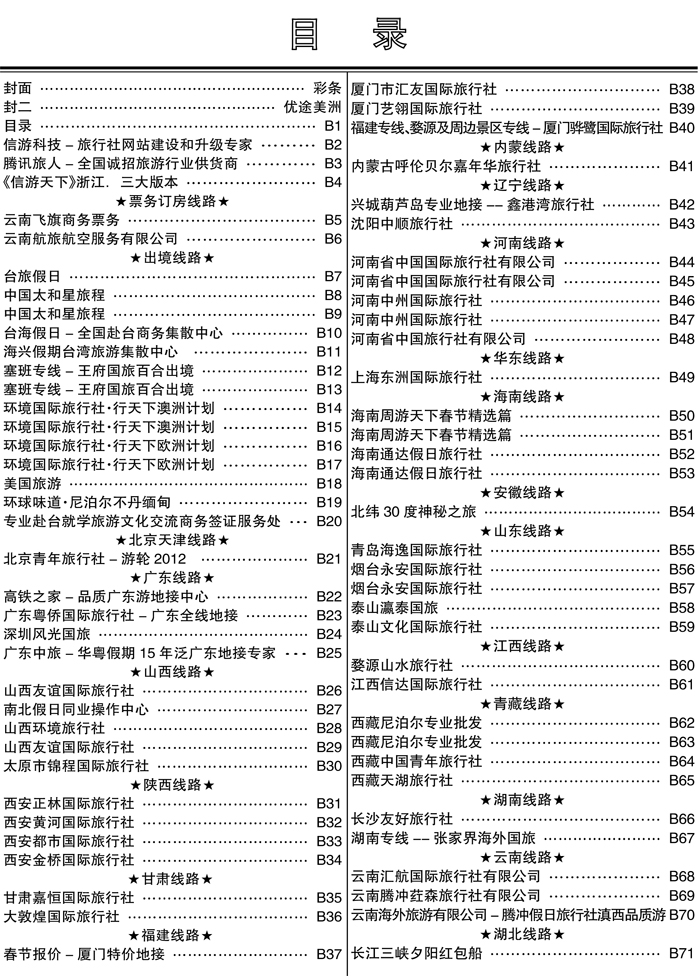 b1目录