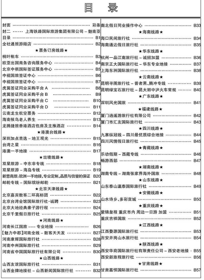 b1目录