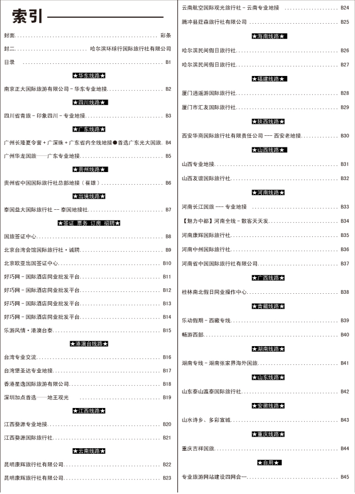 b1目录
