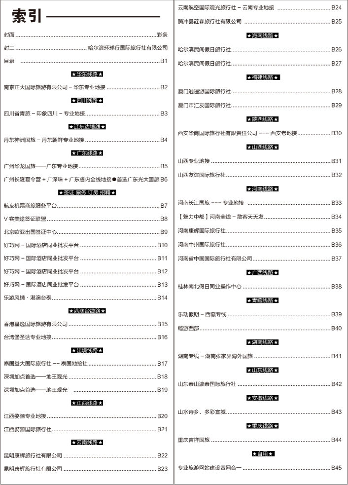 b1目录