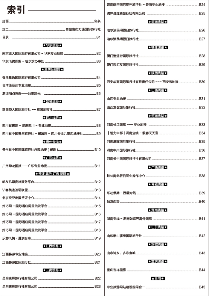 b1目录