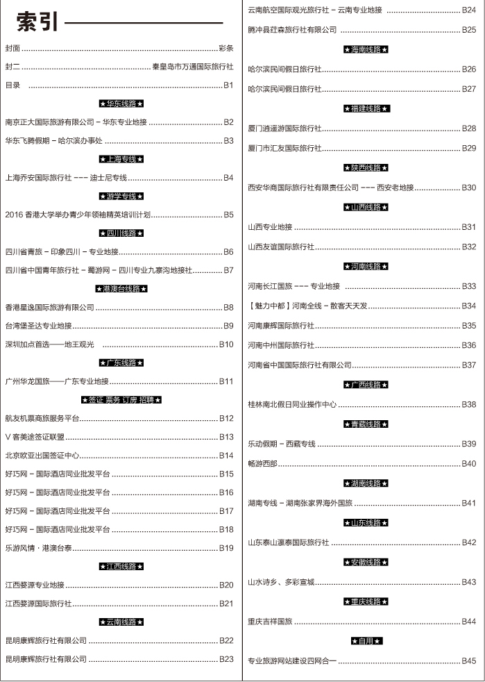 b1目录