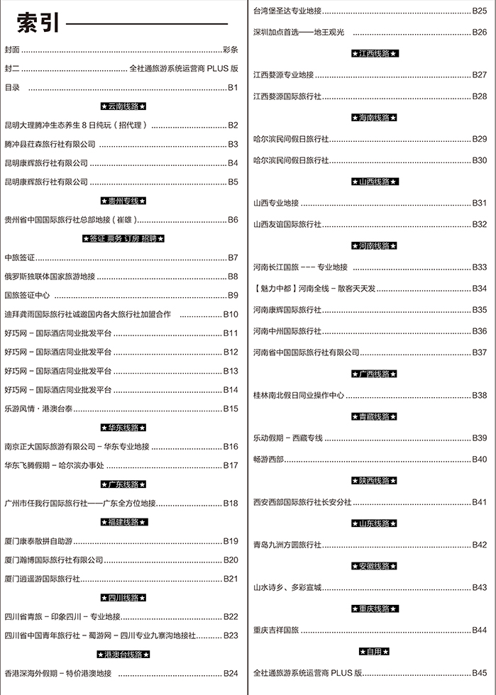 b1目录