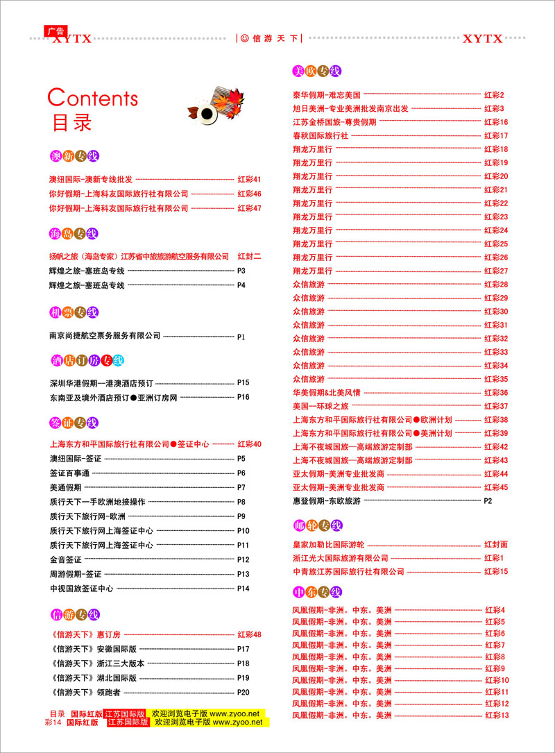 14 目录