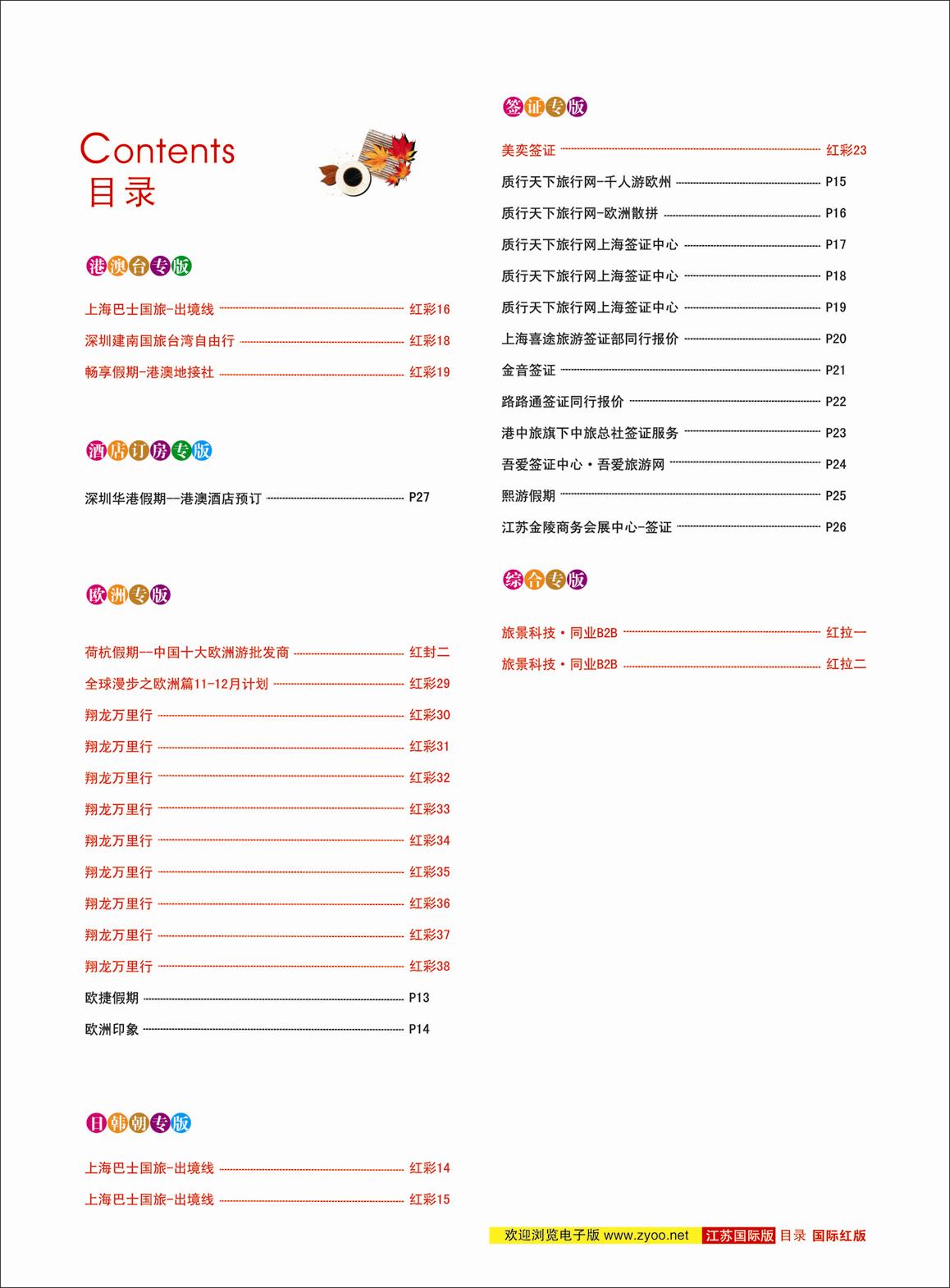 2 目录