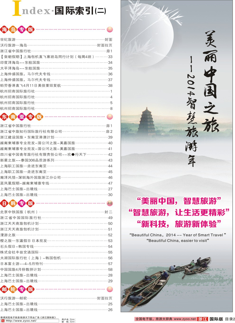 索引2 索引2+智慧旅游