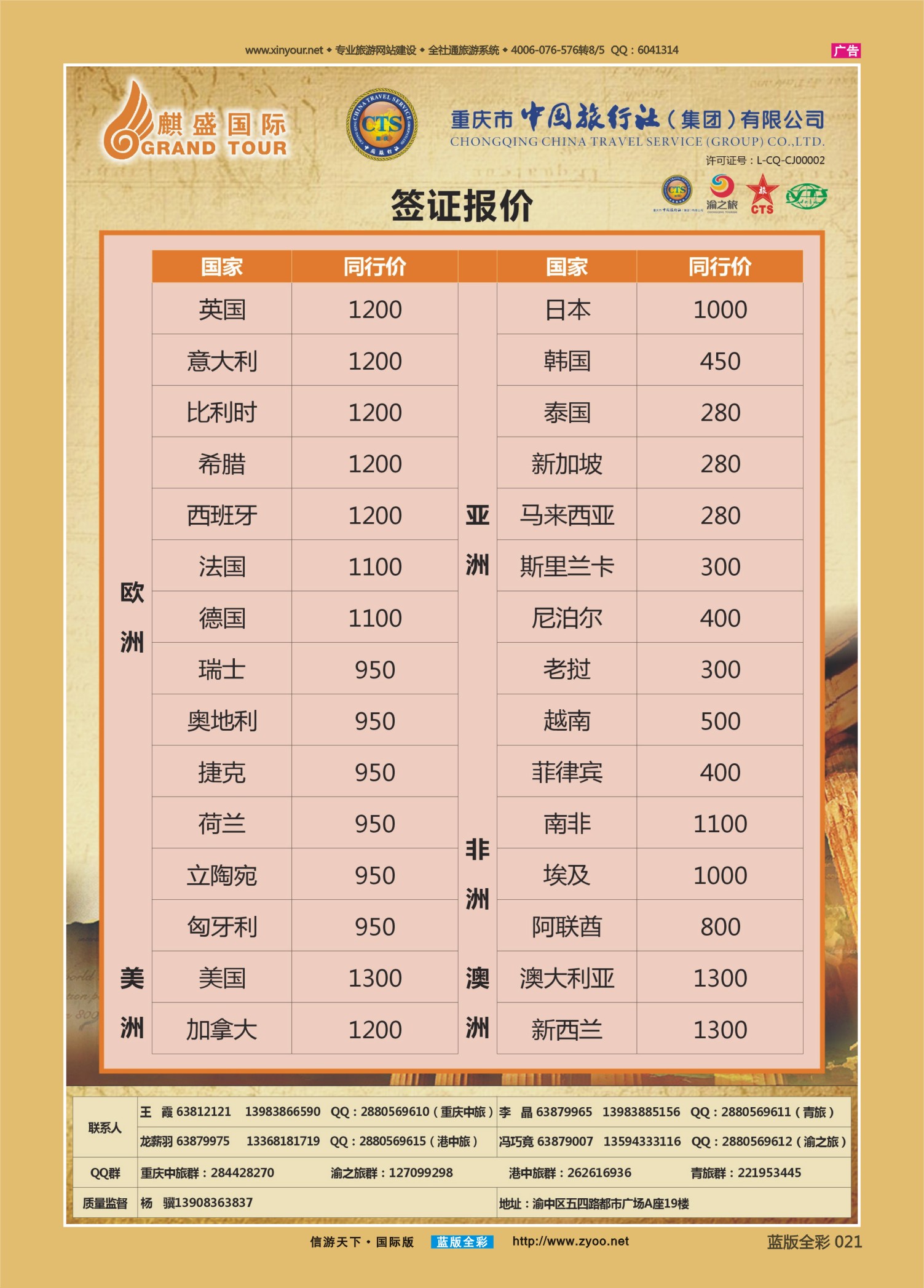 蓝版全彩021   514   中国旅行社-签证03 