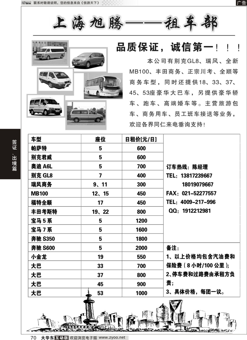 70 上海旭腾——租车部
