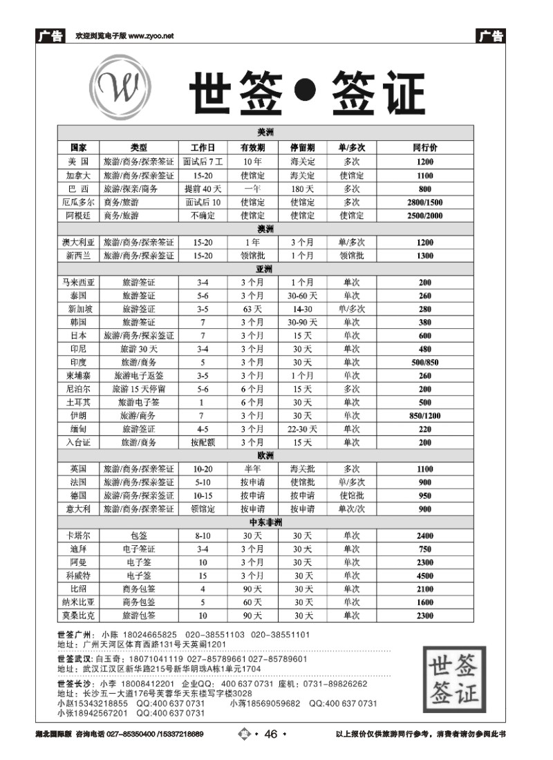 529JLN046专业签证-世签签证