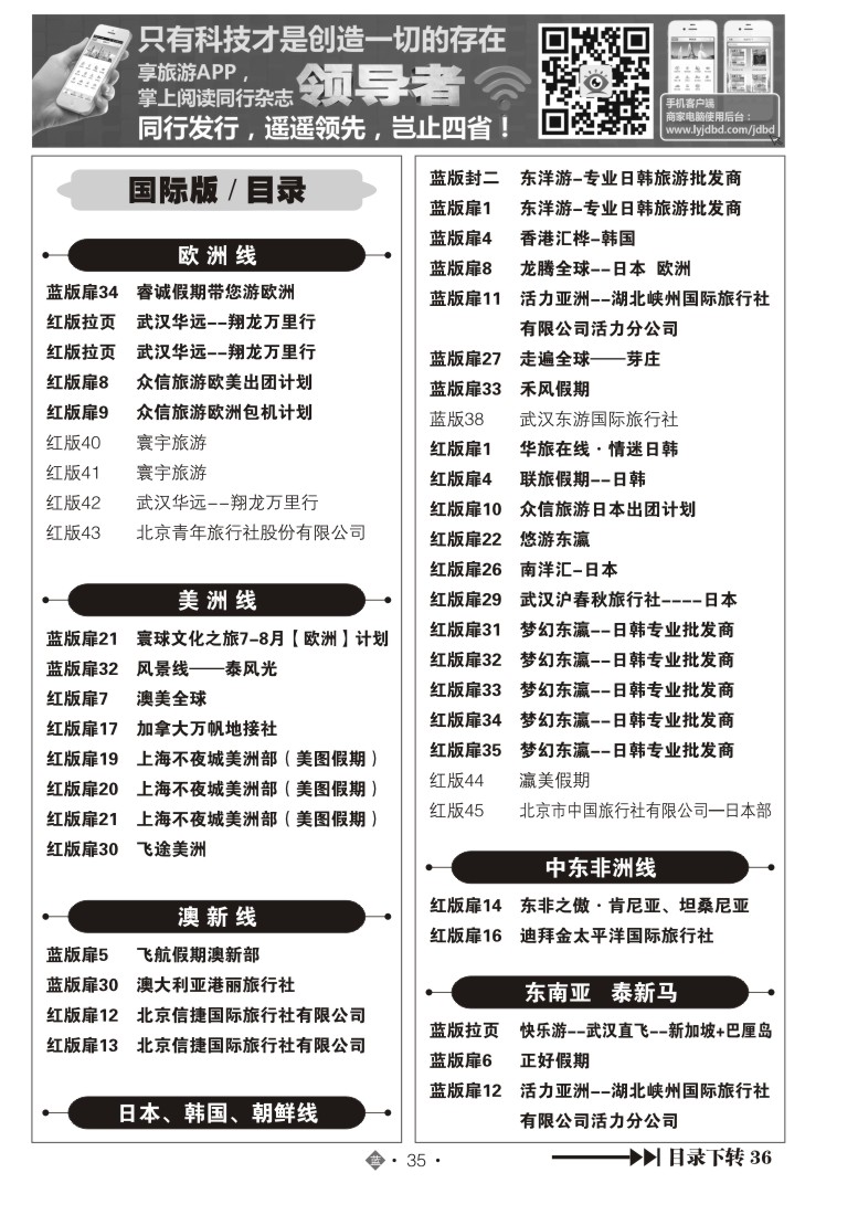 529JLN035国际蓝版目录