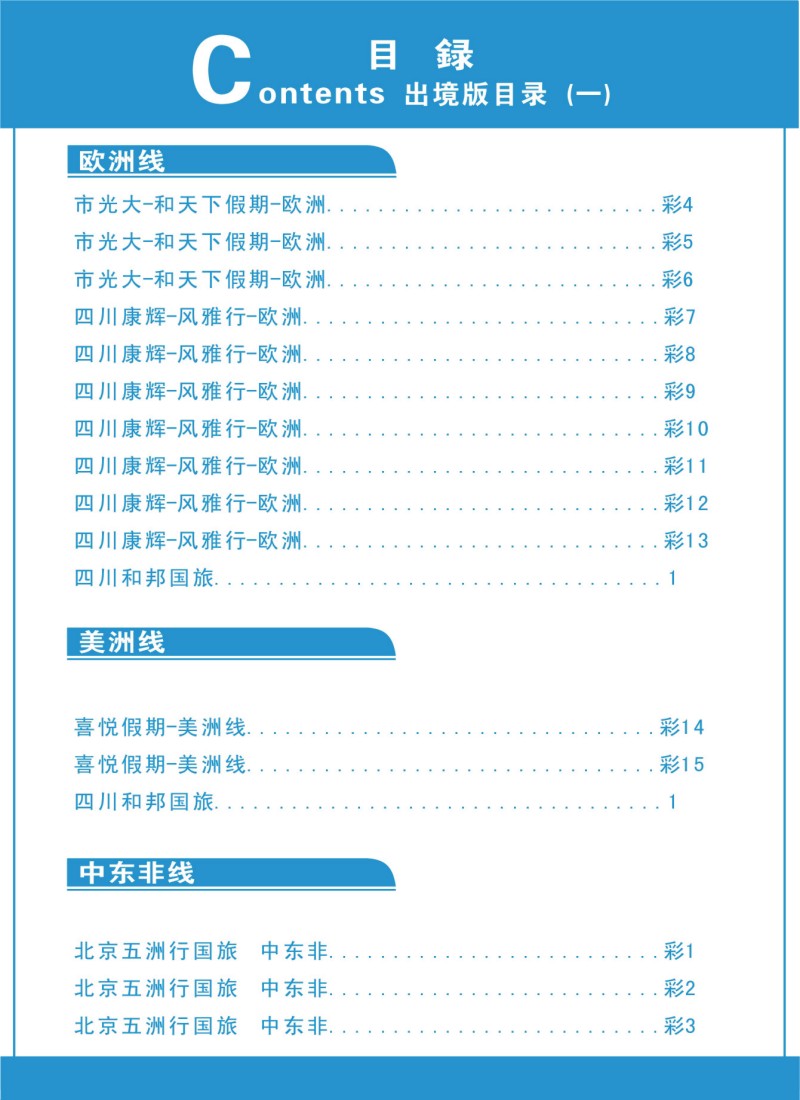 目录