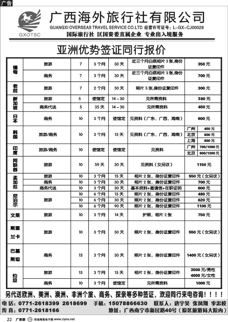 r22亚洲优势签证