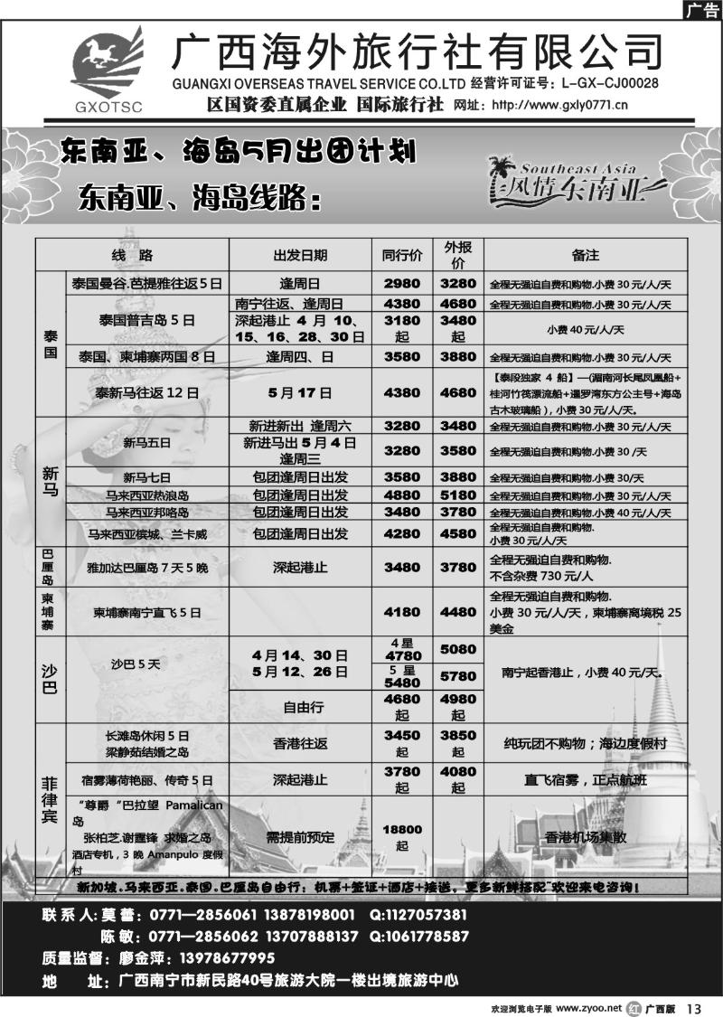 r13东南亚、海岛线
