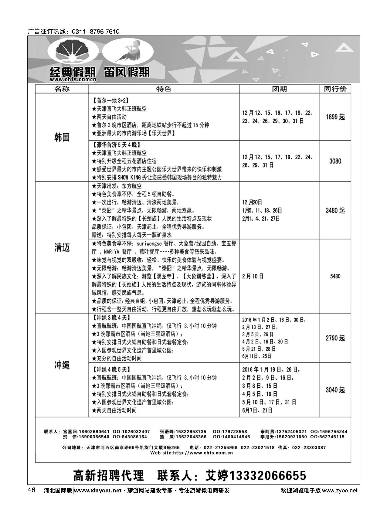 46 天津经典假期 