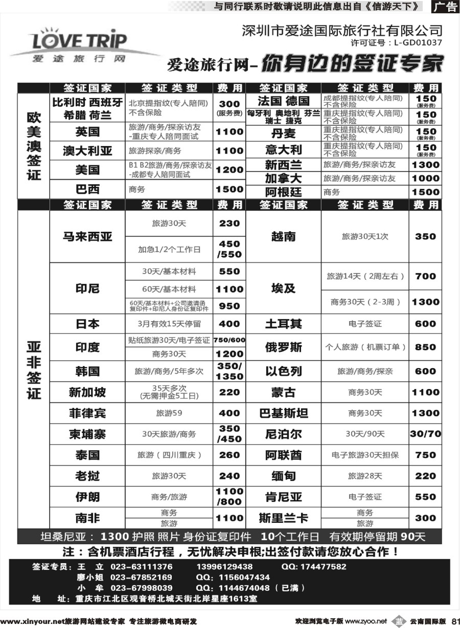 b081  爱途旅行-签证 