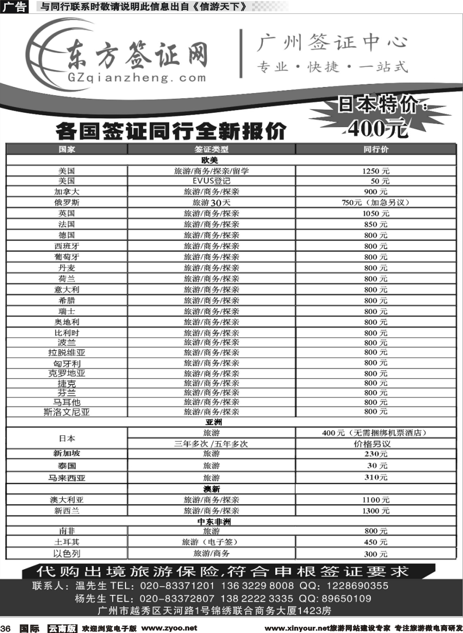 b036 东方签证网