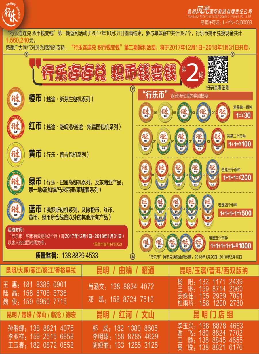 b封面 昆明风光国旅