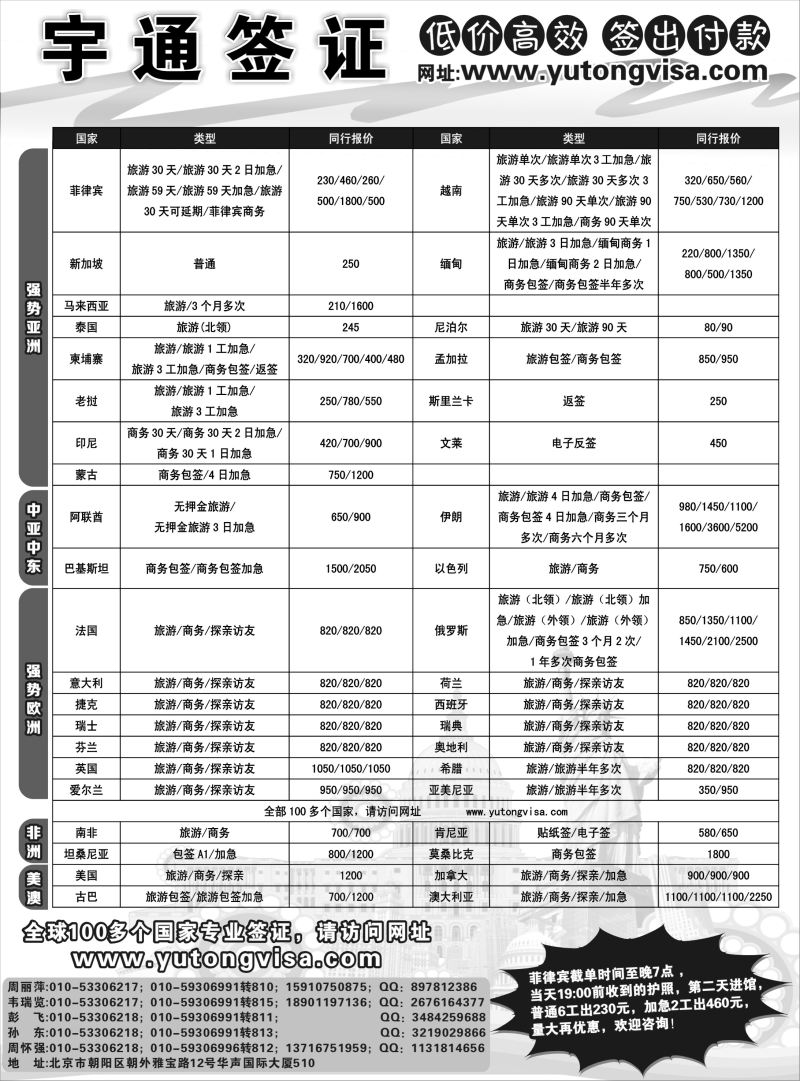 B-黑15宇通签证（东北版）