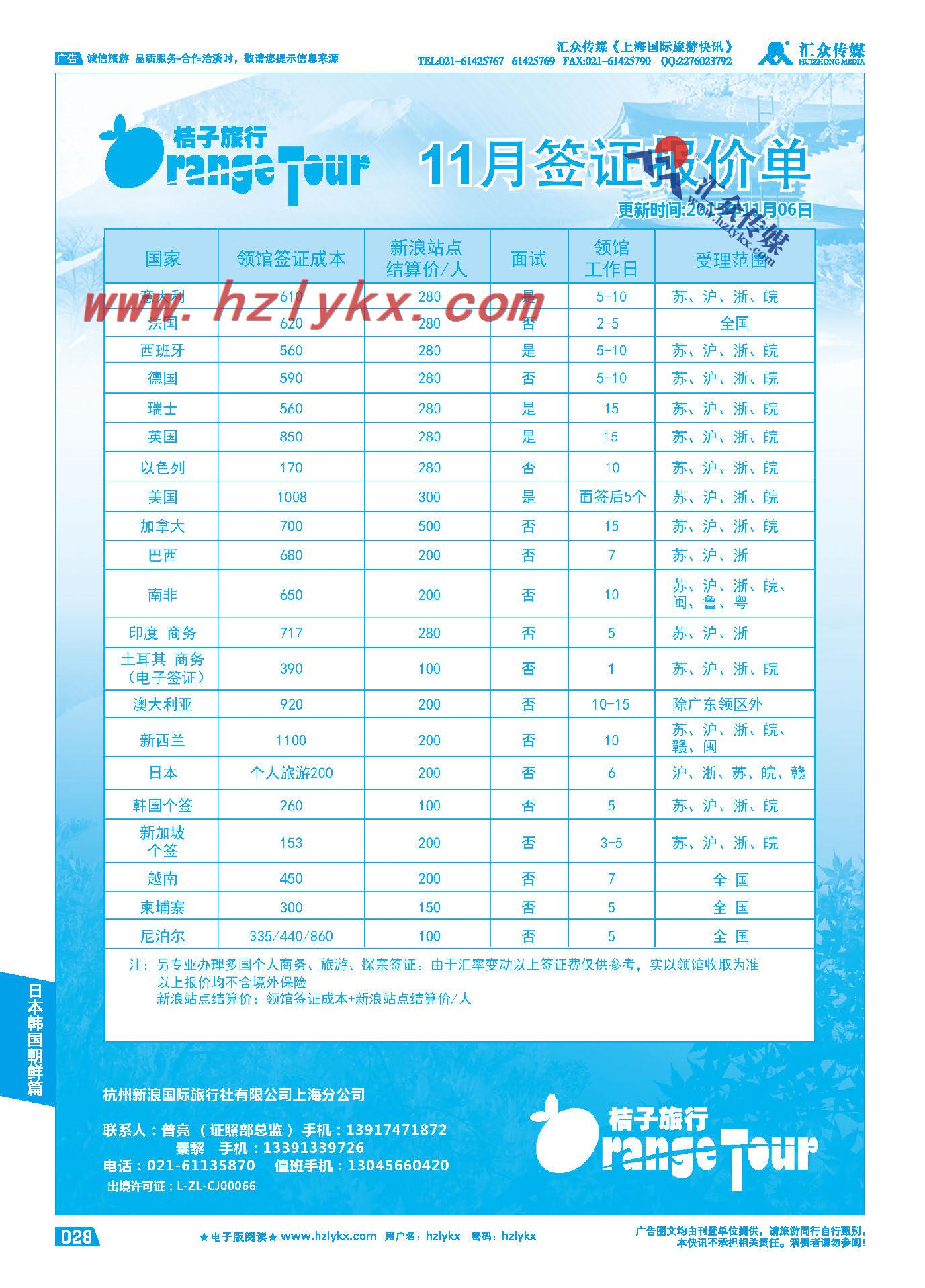 28.杭州新浪国际旅行社