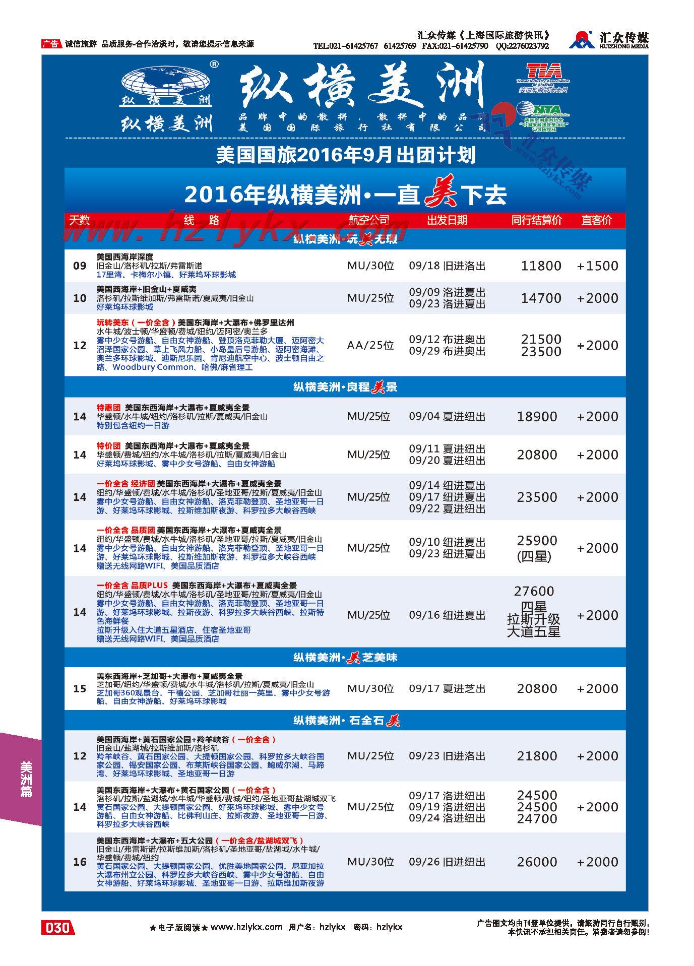 003纵横美洲●美国国旅
