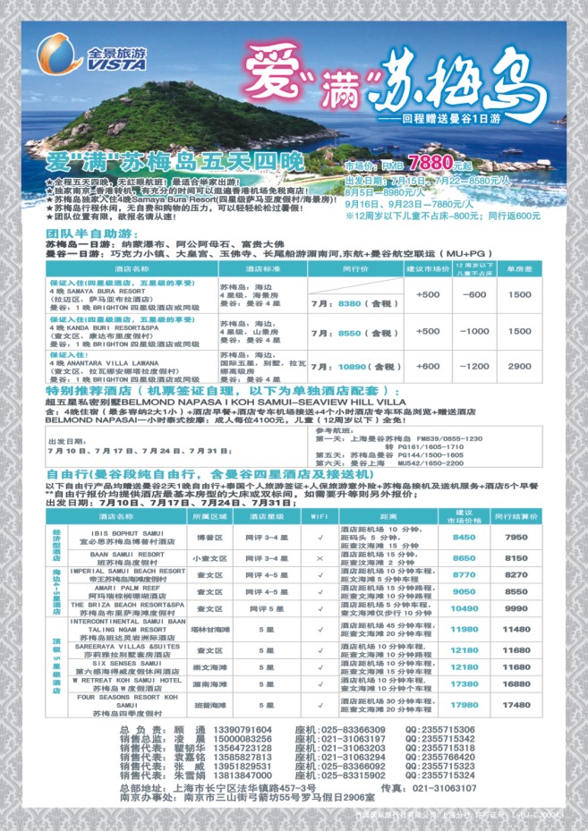 4.全景旅游●苏梅岛