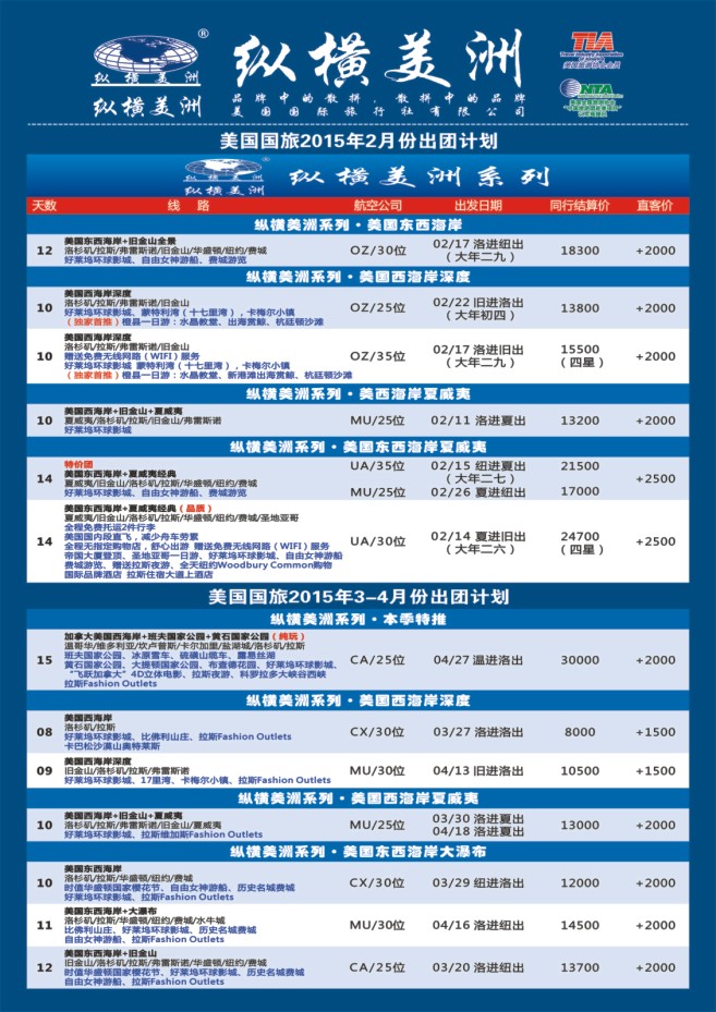 70.纵横美洲●美国国旅