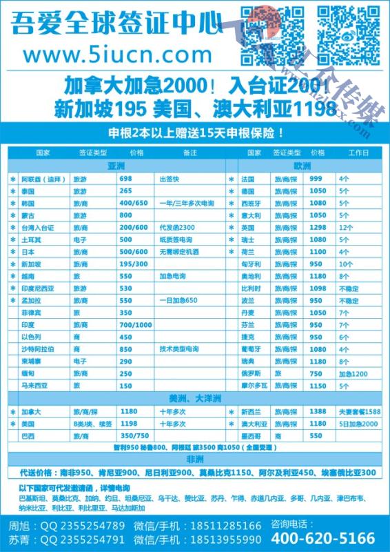 80.吾爱全球签证中心