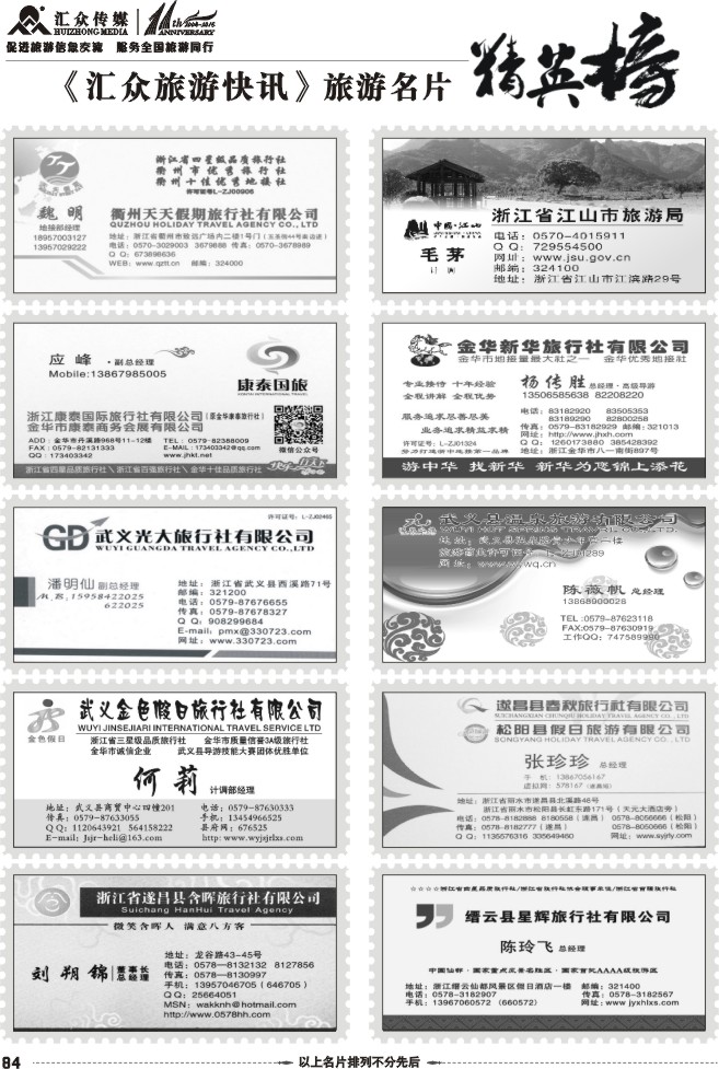 84.2015年名片精英榜